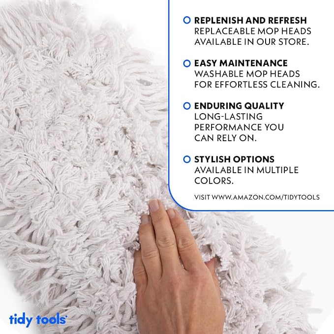 Commercial Dust Mop & Floor Sweeper, 60 in. Dust Mop - Image 4
