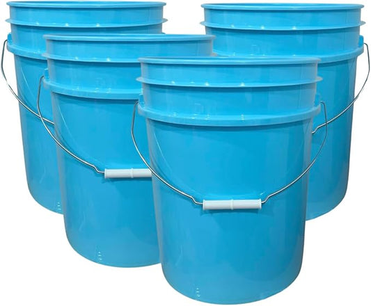 House Naturals 5 Gallon Premium HPDE Plastic Bucket by House+Naturals