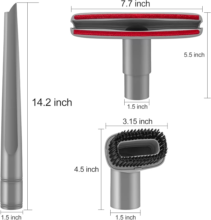 Crevice Tool and Dust Brush Upholstery Tool Compatible - Image 3