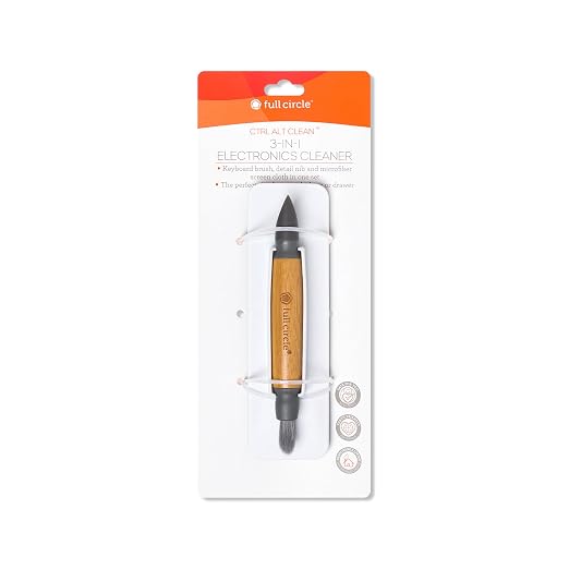 Full Circle Control Alt Clean 3-in-1 Electronics Cleaning Brush Set and Screen - Image 8