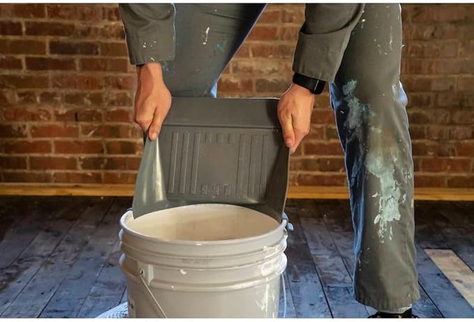 Project Source QuikLid ClipOn Dust Pan 5Gallon Bucket Accessory - Image 8