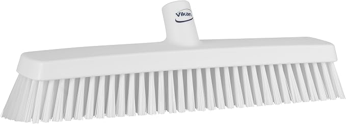 Vikan 31755 16" Heavy-Duty Push Broom, Soft/Stiff by Vikan