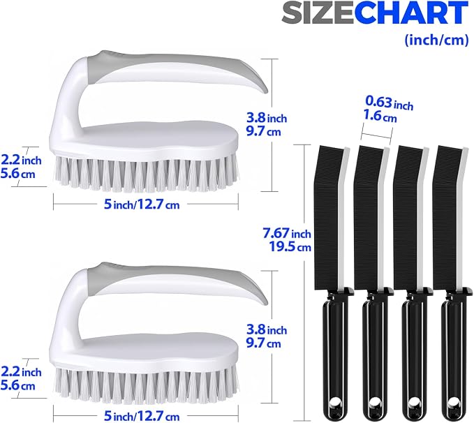 Scrub Brush - 6 Pack, Scrub Brushes - Image 6