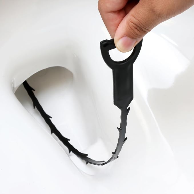 Danco 20 inch Plastic Hair Snake Clog Removal Tool - Image 10