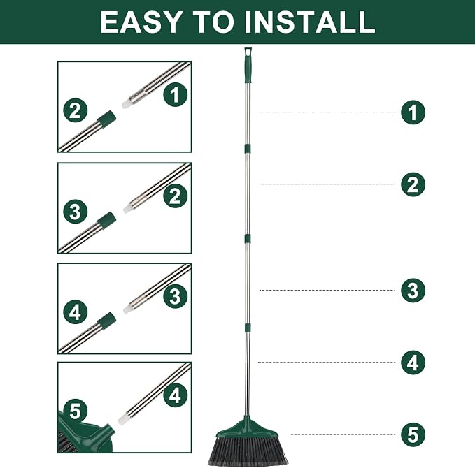 Broom Outdoor Indoor Commercial Broom - Image 7