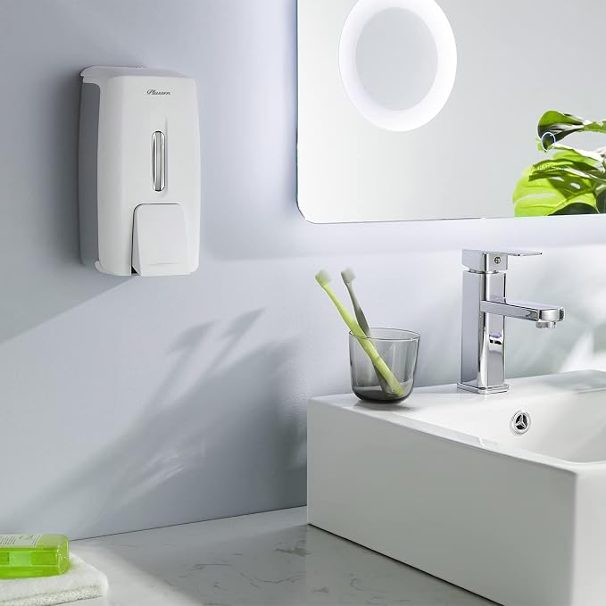 Soap Dispenser Wall Mount Adhesive Commercial Soap Dispenser 800ml No Drill - Image 7