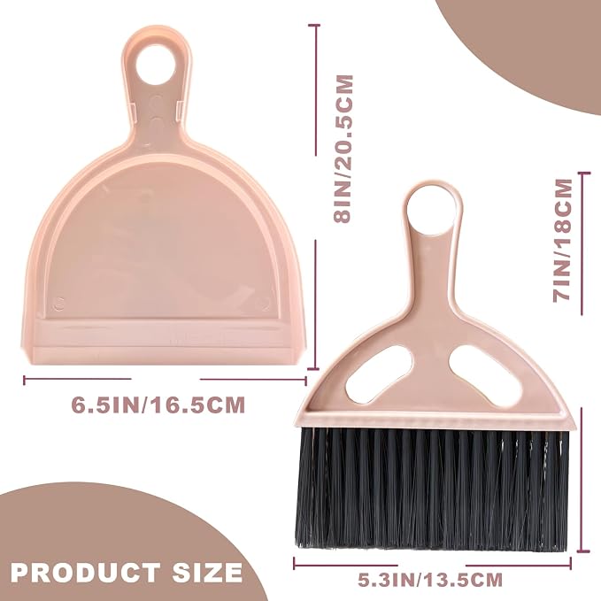 Mini Broom and Dustpan Set Small Broom - Image 7