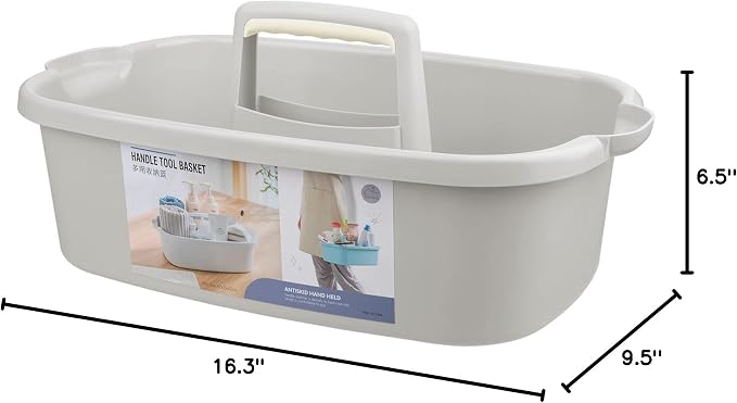 Large Cleaning Supplies Caddy Portable Shower Basket Supply Organizer - Image 6