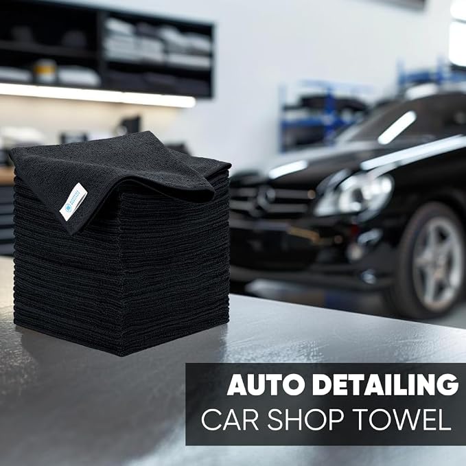 Bulk 16" x 16" All Purpose Microfiber Towels Wholesale - Image 2