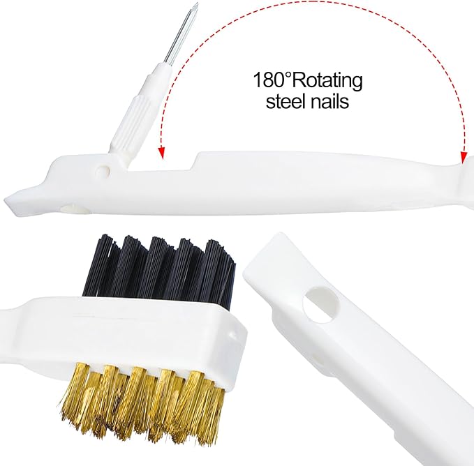 Kitchen Cleaning Scrub Brush, 4-in-1 Stove Cleaner - Image 6