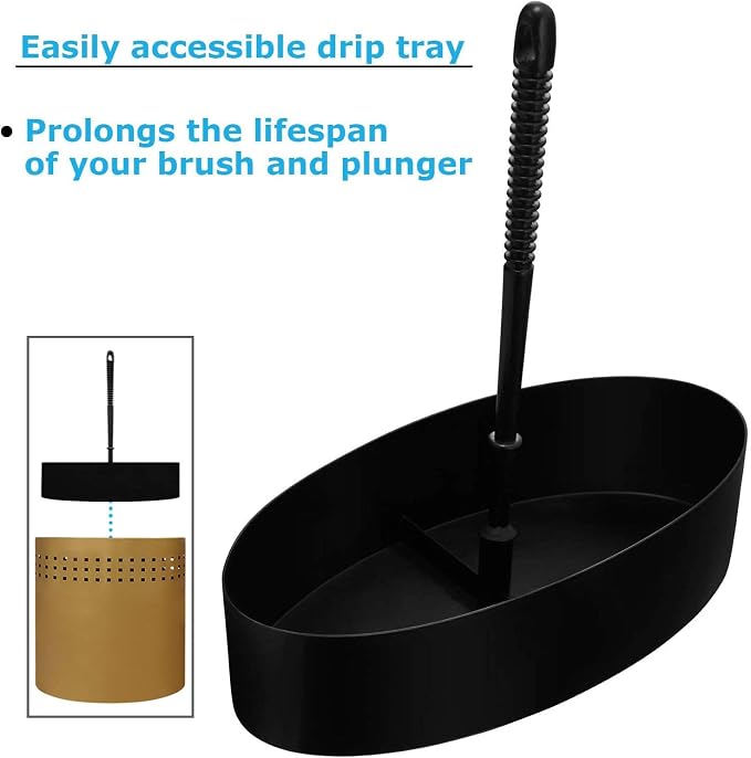 Blue Donuts Toilet Brush and Plunger Set - Image 6
