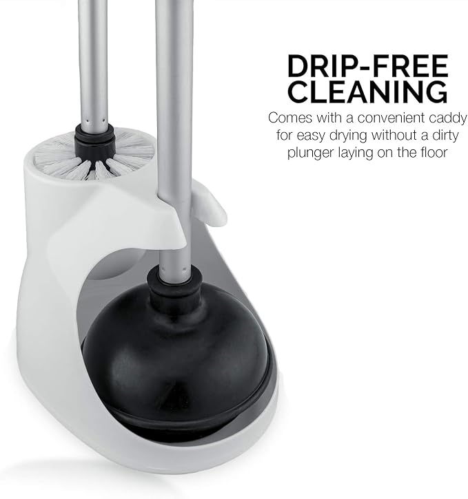 NEIKO 60168A Toilet Plunger Set, 4 Piece, Bonus Mini Sink & Drain Plunger - Image 4