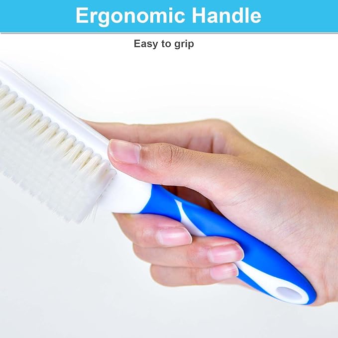3 Pack Laundry Scrub Brush Shoe Laundry Stain Brush - Image 3