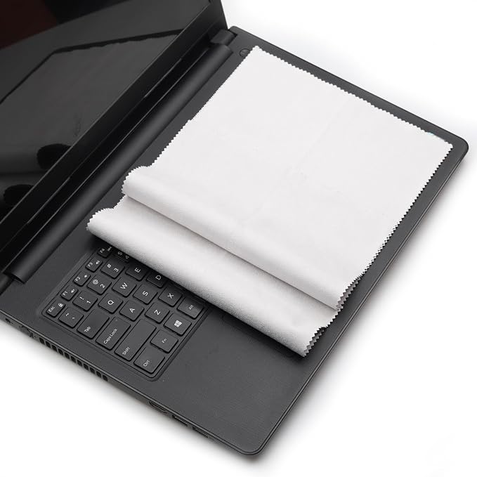 2-Pack Microfiber Laptop Cleaning Cloth by KEANBOLL