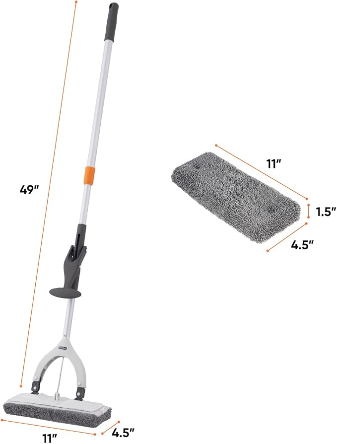 Superio Miracle Microfiber Self-Wringing Flat Mop - Image 2