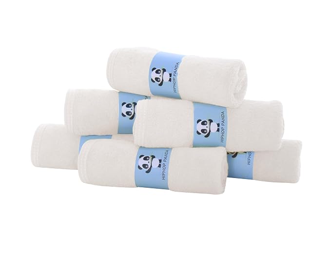 HIPHOP PANDA Baby Washcloths, Rayon Made from Bamboo - Image 4