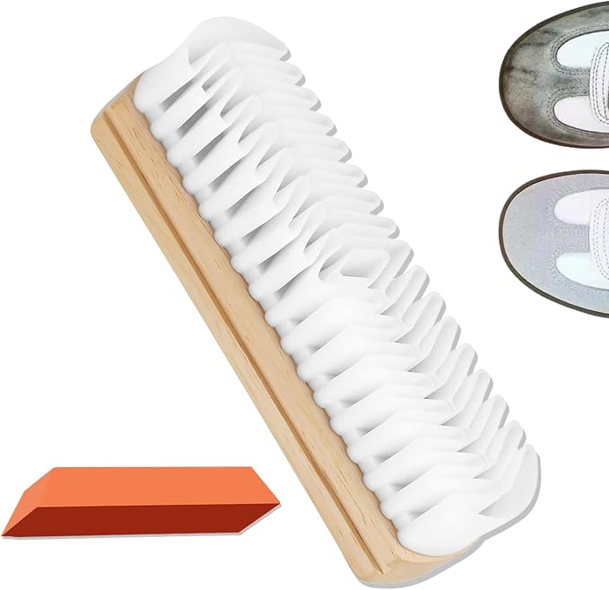 2PCS Suede Brush for Shoes Nubuck Brush Suede Eraser Suede Shoe Brush Suede by BADAO