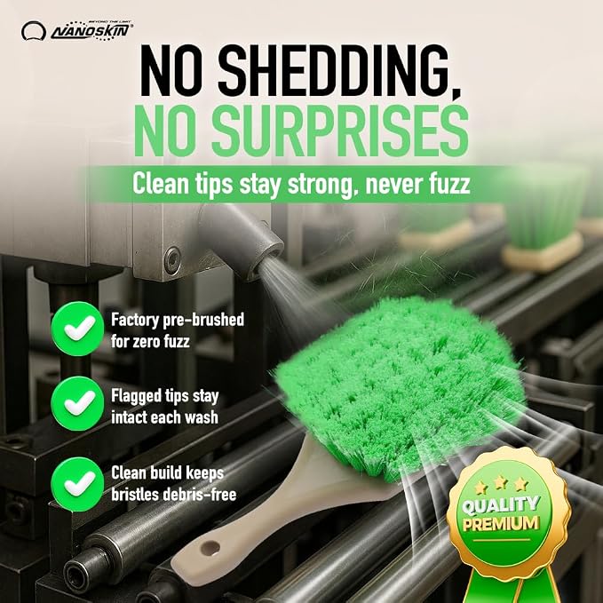 Nanoskin Pro-Grade 8.5" Car Detailing Brush - Image 4