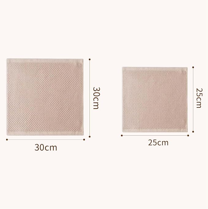 100% Cotton Kitchen Dish Towels, 12x12 Inch, Super Absorbent & Reusable - Image 3