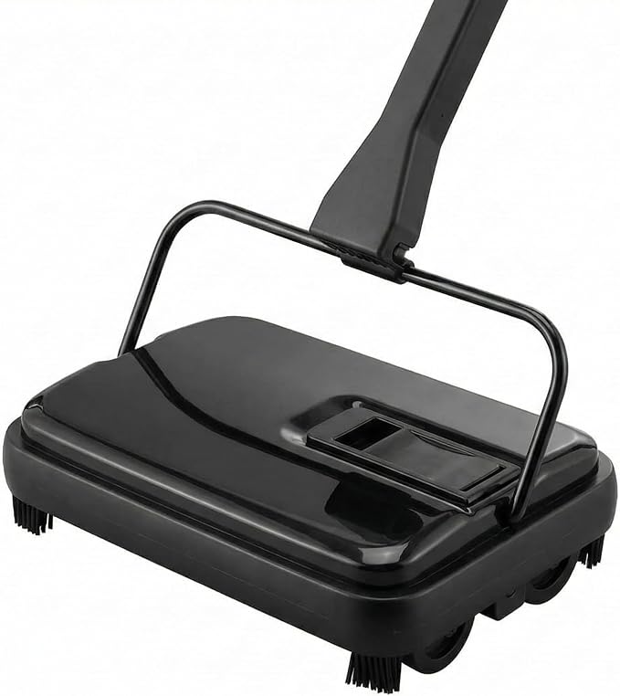 Manual Carpet Sweeper, Electric-Free Quiet Floor Sweeper by Unknown