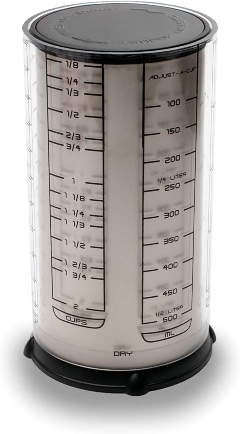KitchenArt Professional Series 2 Cup Adjust-A-Cup, Champagne Satin, Adjustable - Image 4