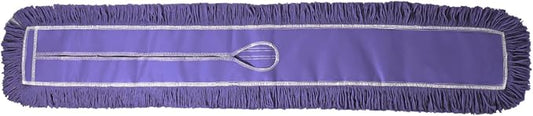 Commercial Dust Mop Replacement Head – 48 x 5 in. Cotton Nylon Reusable Mop - Image 2