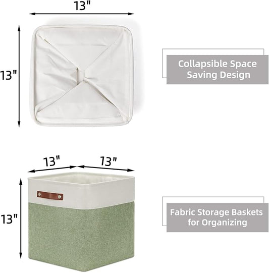 HNZIGE Foldable Storage Cubes & Baskets - Image 2
