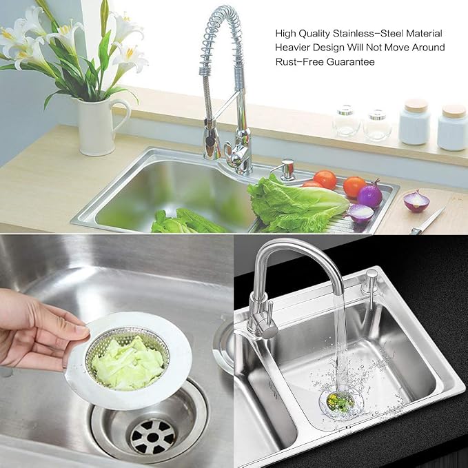 Shower Drain, Bathtub Drain Cover, Sink Tub Drain Stopper, Sink Strainer - Image 4