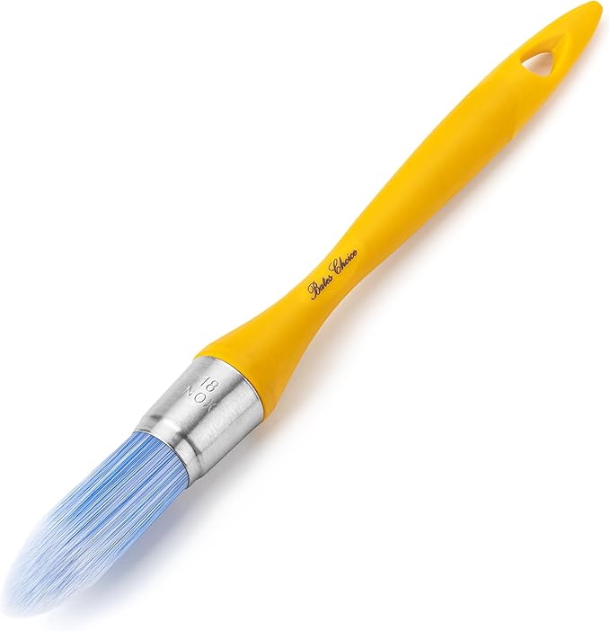 Bates- Trim Paint Brush, 0.75 Inch, Ergonomic Non-Slip Handle, Synthetic by BatesChoice