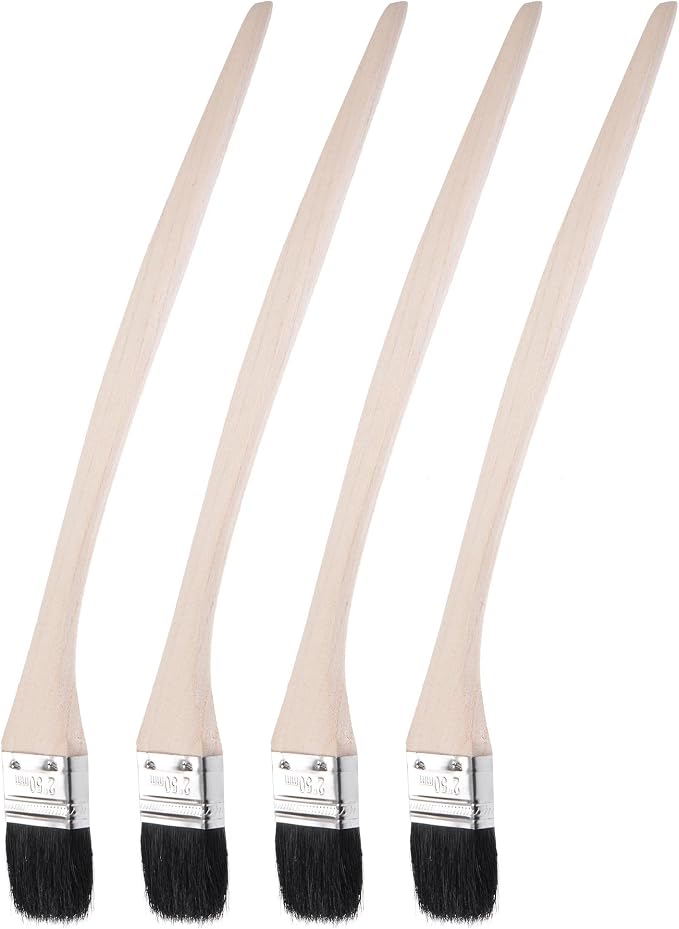 uxcell Bent Radiator Paint Brush 17" Length 2" Width Bristle by uxcell