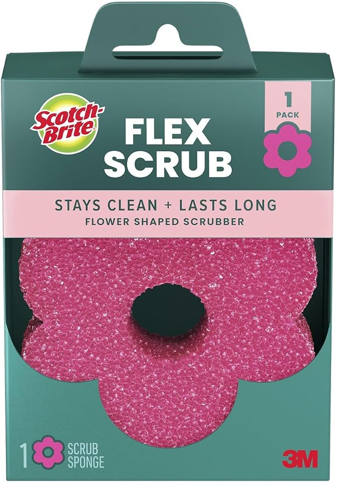 Scotch-Brite Flex Scrub, Non-Scratch Dish Sponge by Scotch-Brite