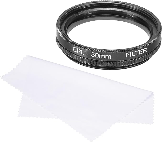 MECCANIXITY 30mm Circular Polarizer Filter, Double Sided Multi-Layer Coatings by MECCANIXITY