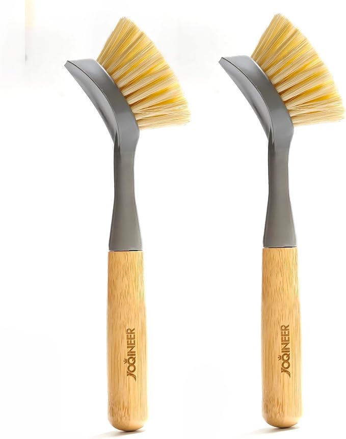 JOQINEER 2 Pack Kitchen Dish Brushes by JOQINEERLtd