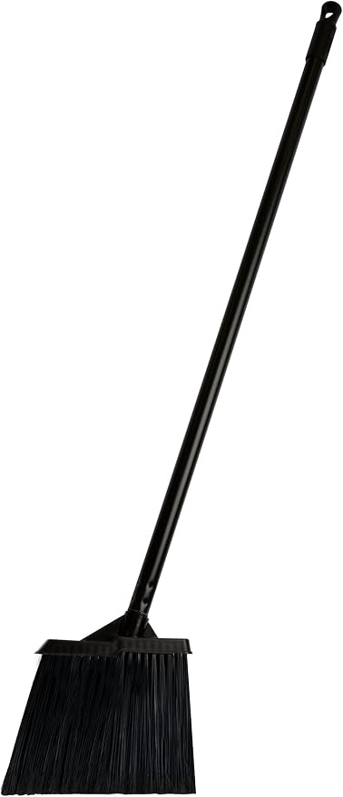 Janico 4051 Bristles Lobby Angle Broom, Flagged Bristles, Metal Handle by Bristles