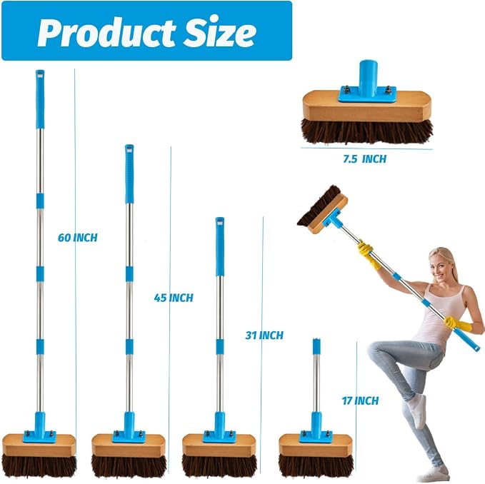 YONILL Heavy Duty Deck Brush - Image 6