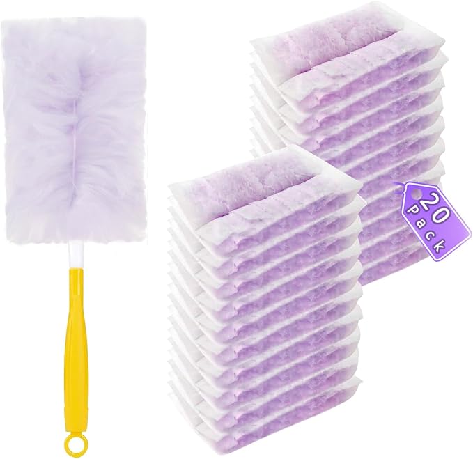 Duster Refills Compatible with Swiffer Duster, Heavy Duty Multi Surface Duster by Hlmsyurx