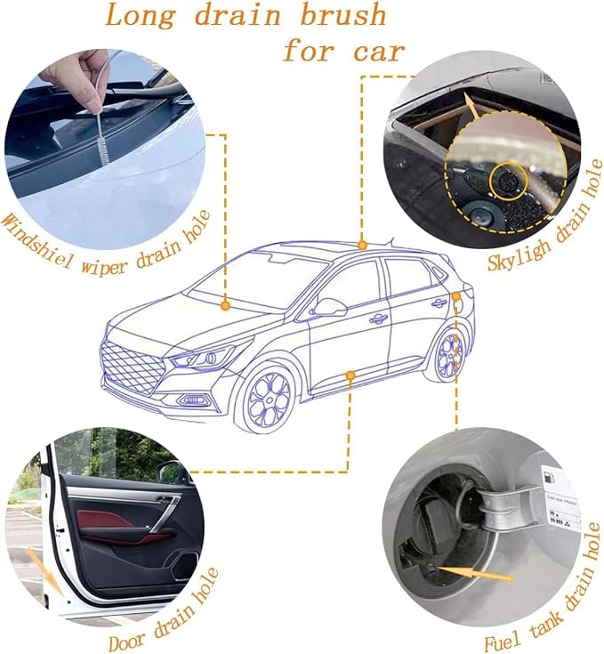 Water Pipe Cleaning Kit, Rust Resistant Tube Cleaning Brush - Image 9