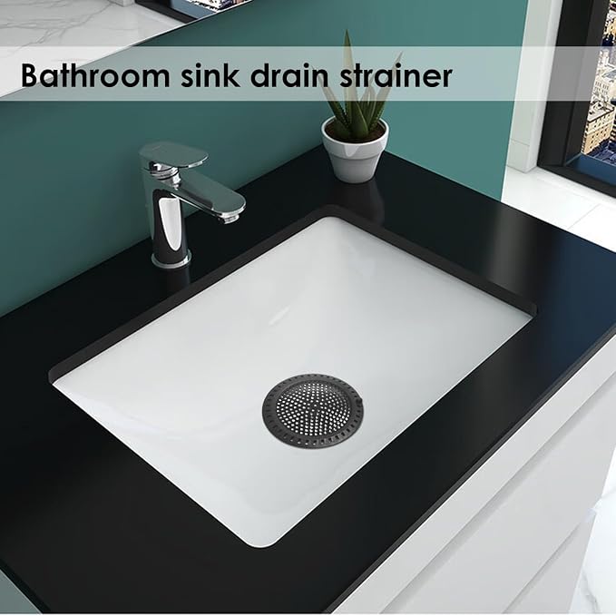 Hair Catcher Shower & Tub Drain Protector, Bathtub & Sink Drain Strainer - Image 7