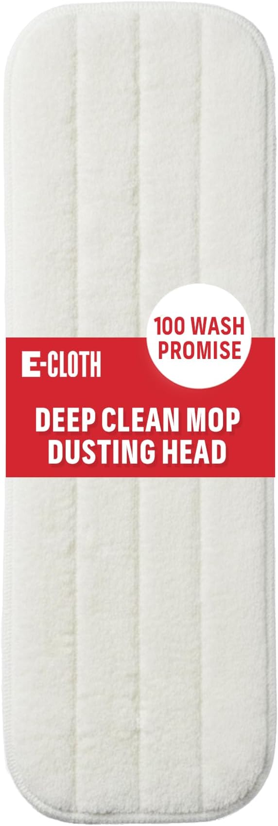 E-Cloth Deep Clean Mop Dusting Head, Reusable Microfiber Dusting Mop Heads by E-Cloth