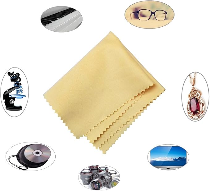 Microfiber Screen Cleaning Cloths, HTTX 4-Pack 6 x 7 inches - Image 2