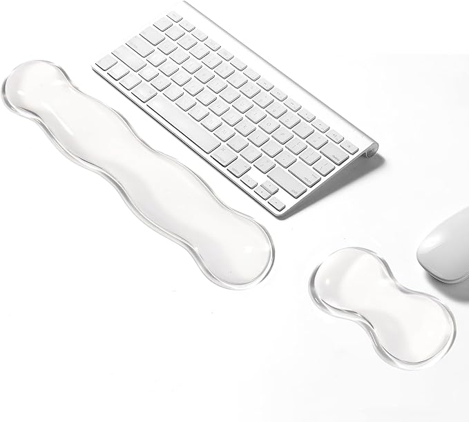 Gel Keyboard Wrist Rest Set, Ergonomic Keyboard Mouse Wrist Rest by COPORISO