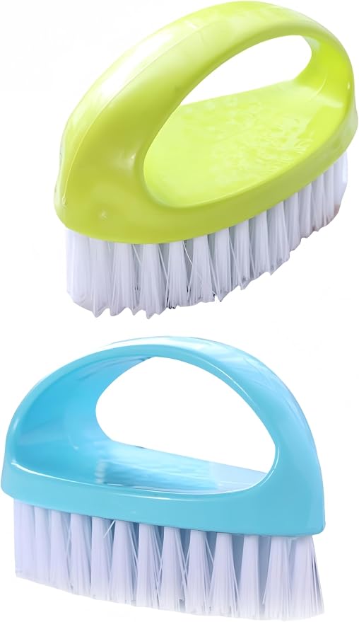 luvilly2pack Handle Brush, Heavy-Duty Nylon Hard Brush, Suitable by Unknown
