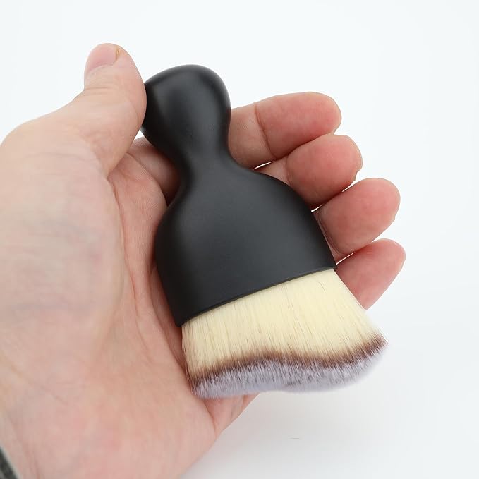 Car Detailing Brush, Soft Bristle Cleaning Brush, Scratch-Free Auto Duster Tool - Image 3