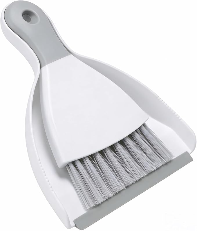 Mini Dustpan and Brush Set, Small Broom and Dustpan Set Dust Pan and Portable by Unknown