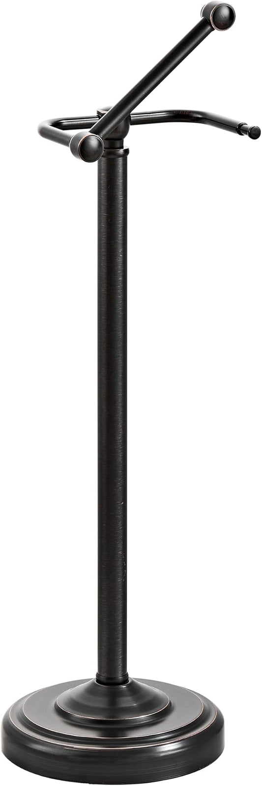 Toilet Paper Holder Stand, Oil Rubbed Bronze Toilet Paper Holder Free Standing by WZKALY