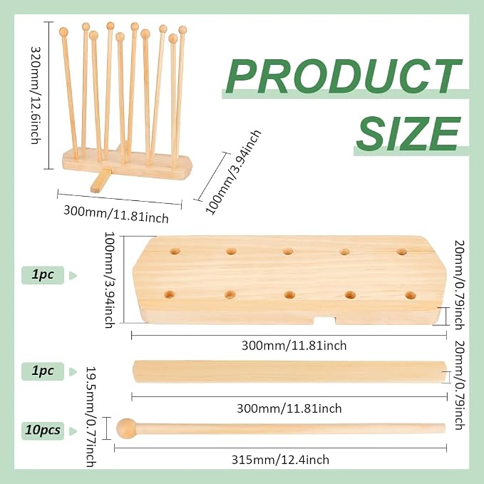 BENECREAT Plastic Bag Drying Rack, Reusable Bag Cup Drainer Holder - Image 2
