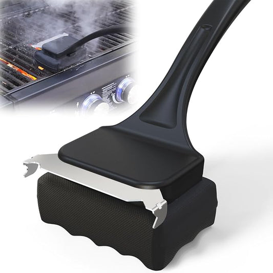 Grill Brush for Outdoor Grill, Steam Grill Cleaner Bristle Free by Mavipromax