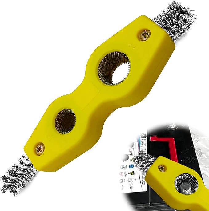 ZOKYUYS® 4 in 1 Car Battery Cleaning Brush, Anti-Corrosion Battery Terminals by Unknown