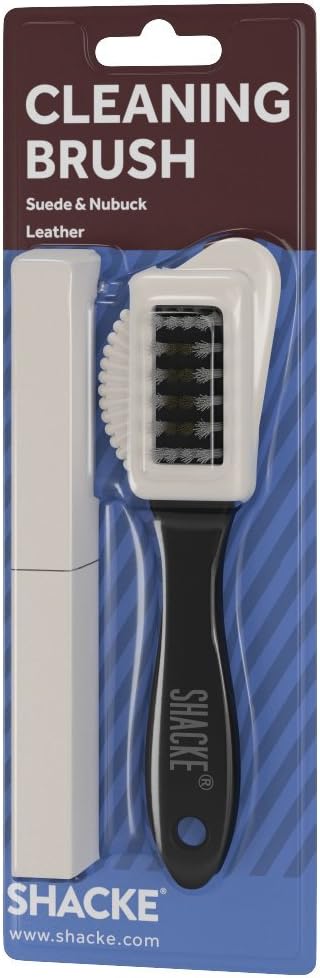 Suede & Nubuck 4-Way Leather Brush Cleaner + 2 Erasers - Image 2