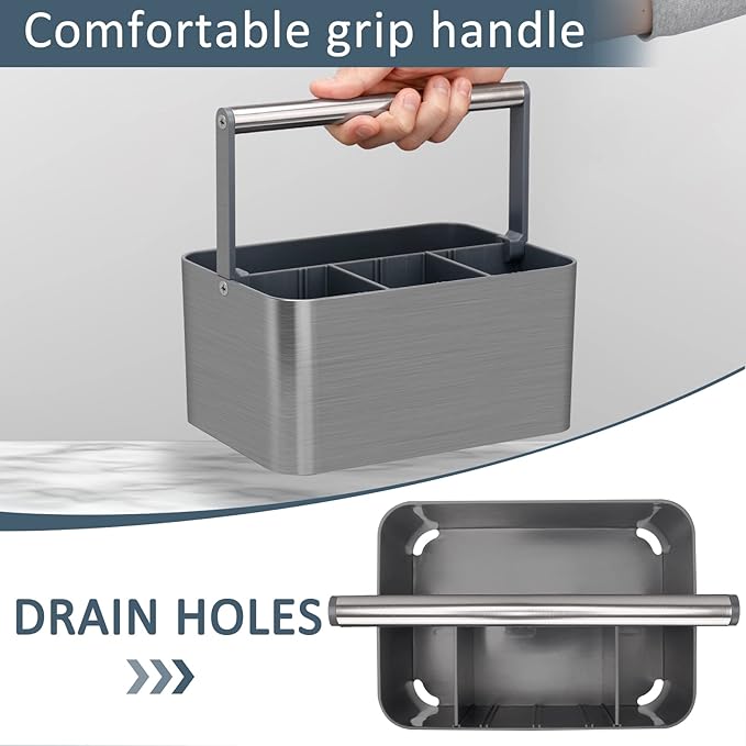 Portable Shower Caddy Dorm: Compact Bathroom Caddy Organizer - Image 3
